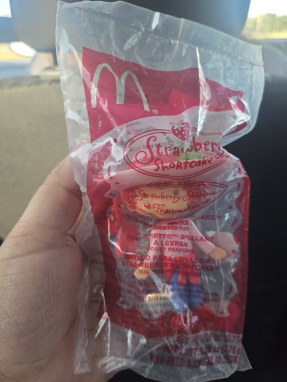 Vintage Y2K Strawberry Shortcake Toy - Red and Pinkvin. HARD TO FIND
